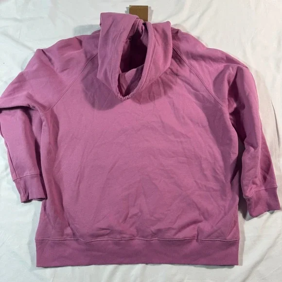 The North Face Womens Hoodie Sweatshirt XX Large Standard Fit Mauve - Picture 9 of 9